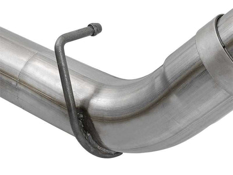 aFe 49-44089-B Victory Series 4in 409-SS DPF-Back Exhaust w/ Dual Black Tips 2017 GM Duramax V8-6.6L(td) L5P