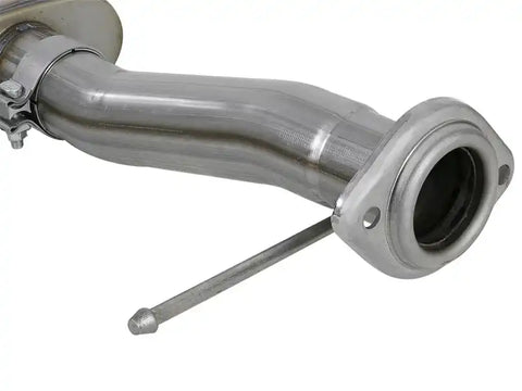 aFe 49-43078-B Rebel Series Exht 3in SS Middle Side Exit CB w/ Black Tips 11-14 Ford F150 Ecoboost V6 3.5L (tt)