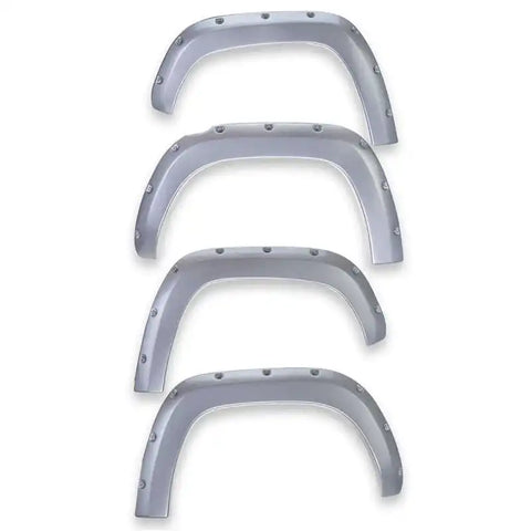 EGR 14+ Toyota Tundra Bolt-On Look Color Match Fender Flares - Set Silver Sky