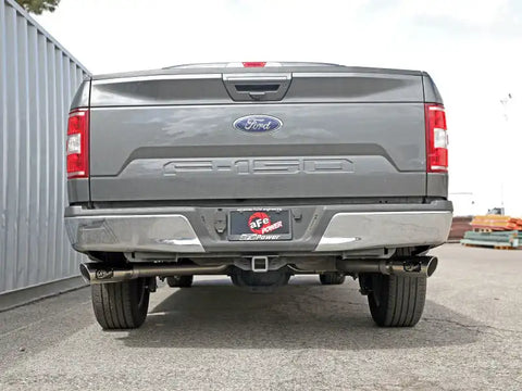 aFe 49-33123-P Gemini XV 3in 304 SS Cat-Back Exhaust 15-20 Ford F-150 V6 2.7L/3.5 w/ Polished Tips