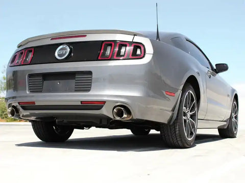 aFe 49-43052-B MACHForce XP Exhaust 11-14 Ford Mustang GT V8-5.0L 3in. Stainless Steel Axle-Back w/Black Tips