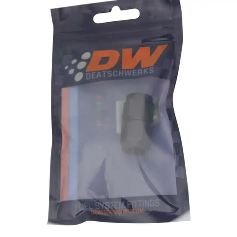 DeatschWerks 6AN Flare Female Swivel to 6AN Flare Female Swivel - Anodized Matte Black