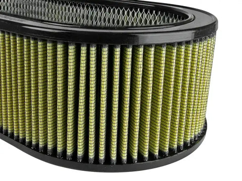 aFe 18-87001 MagnumFLOW Air Filters Round Racing PG7 A/F Oval Filter (18.13 x 7.25 6.0 w/EM)