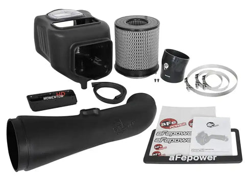 aFe 51-74008 Momentum HD Pro DRY S 2017 GM Diesel Trucks V8-6.6L Cold Air Intake System