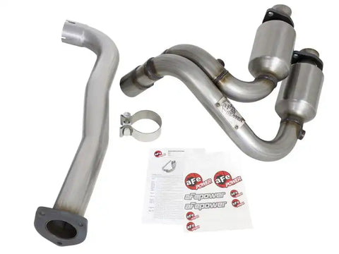 aFe 47-48001 Power Direct Fit Catalytic Converter Replacements Front 00-03 Jeep Wrangler (TJ) I6-4.0L