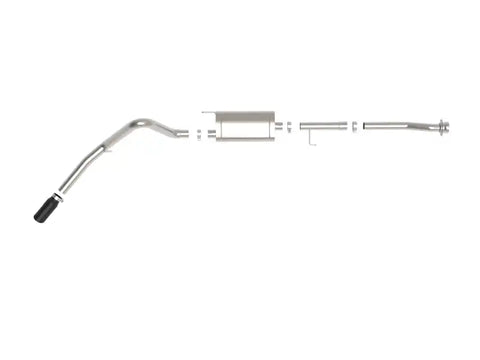 aFe 49-43125-B Apollo GT 3in 409 SS Cat-Back Exhaust 2021 Ford F-150 V6 2.7L/3.5L (tt)/V8 5.0L w/ Black Tips