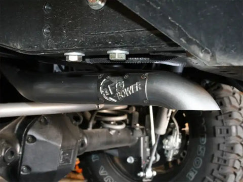 aFe 49-46218 MACHForce XP EXH Cast-Back RB Exhaust 12 Jeep Wrangler V6 3.6L
