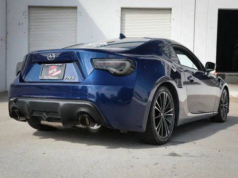 aFe 49-36023-C Takeda Exhaust Axle-Back 13-15 Scion FRS / Subaru BRZ 304SS Carbon Fiber Dual Tips