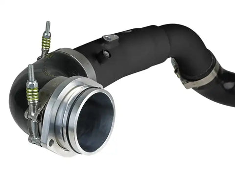 aFe 46-20398-B 2020 Toyota Supra 3.0L 3in Black Intercooler Tube - Hot