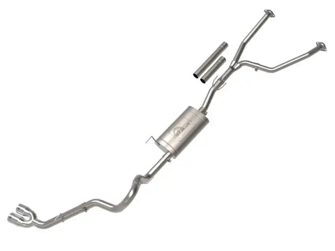 aFe 49-36061-P 2022 Toyota Tundra V6-3.5L (tt) Vulcan Series 2.5in to 3in 304 SS Cat-Back Exhaust w/ Polish Tip
