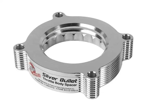 aFe 46-33011 Silver Bullet Throttle Body Spacers TBS Ford F-150 Raptor 10-12 V8-6.2L
