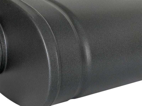 aFe 49M00016-B MACH Force-Xp 409 SS Muffler w/ Black Finish 3in Center/Offset 22in L x 11in 5in - Oval Body
