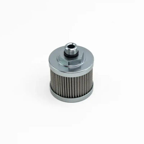 DeatschWerks Stainless Steel 6AN 100 Micron Universal Fuel Pump Pre-Filter