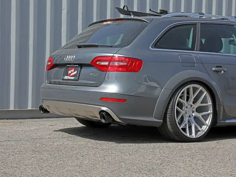 aFe 49-36438-B MACH Force-Xp 13-16 Audi Allroad L4 SS Cat-Back Exhaust w/Black Tips