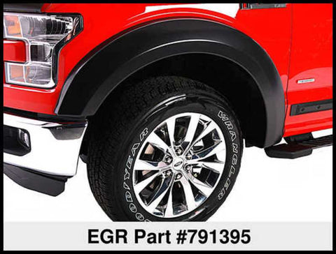 EGR 15+ Chevy Colorado 5ft Bed Bolt-On Look Fender Flares - Set Matte