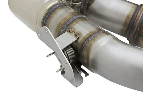 aFe 49-34068-P MACHForce XP 3in 304 SS Axle-Back Dual Exhaust (NPP) w/ Polished Tips 16-17 Camro V8-6.2L