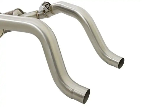 aFe 49-34056-P MACHForce XP 3in-2 1/2in Axle Back 304SS Exhaust w/ Polished Tips 14-17 Chevy Corvette V8-6.2L