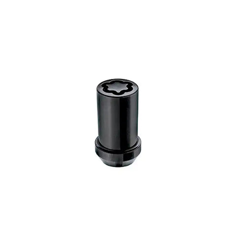 McGard Wheel Lock Nut Set - 4pk. (Tuner / Cone Seat) 1/2-20 13/16 Hex 1.60in. Length Black