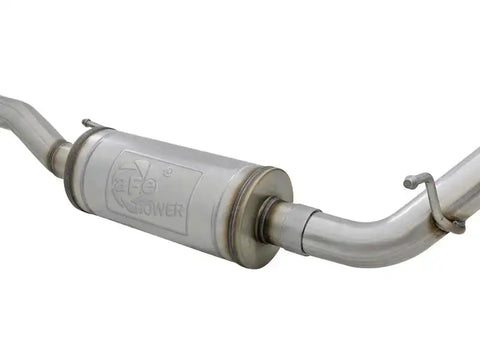 aFe 49-48062-B Rebel Series 2.5in 409 SS Cat-Back Exhaust w/ Black Tips 2007+ Jeep Wrangler (JK) V6 3.6L/3.8L