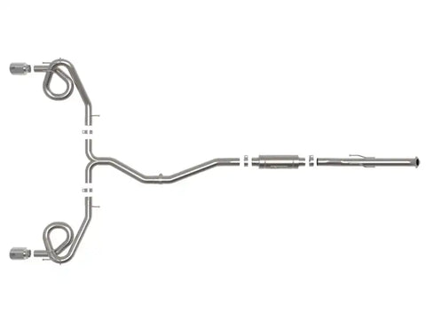 aFe 49-36630-P 22-23 Honda Civic Si L4 1.5L (t) Takeda 2.5in to 3in 304 SS Cat-Back Exhaust w/ Polished Tips