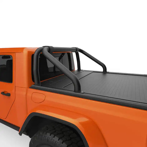 EGR 20-26 Jeep Gladiator RollTrac S-Series Black Powder Coated Sports Bar