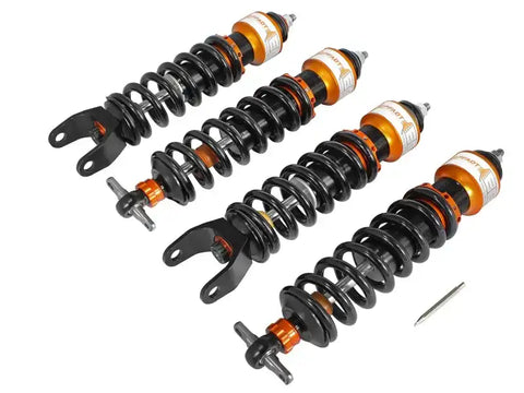 aFe 430-401002-N Control PFADT Series Featherlight Single Adj Drag Racing Coilover System 97-13 Chevy Corvette
