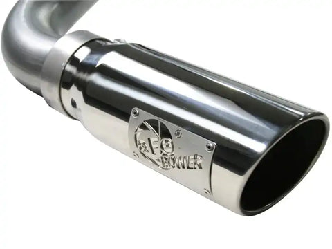 aFe 49-44013-P MACHForce XP Exhaust SS-409 Cat-Back w/ 304SS Polished Tip 04-07 GM Trucks 1500 V6/V8