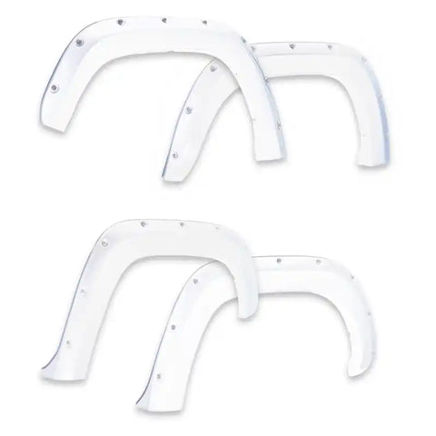 EGR 10+ Dodge Ram HD Bolt-On Look Color Match Fender Flares - Set Bright White