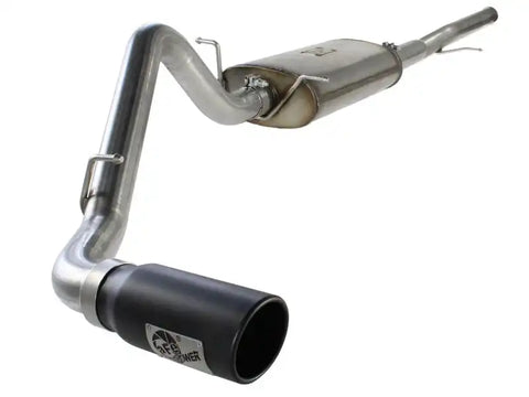 aFe 49-44038-B MACHForce XP Exh CB, GM Silverado/Sierra 1500 2014 V*-5.3/6.2L Black tip
