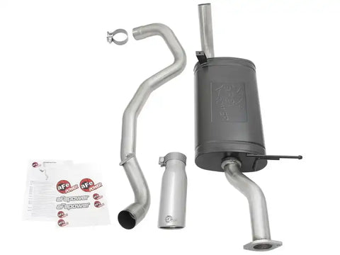 aFe 49-36121-P MACHForce XP Exhaust Cat-Back SS-304 97-16 Nissan Patrol (Y61) I6-4.8L w/ Polished Tips