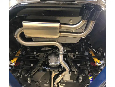 aFe 49-37005-B Takeda 2-1/2in SS-304 Cat-Back Exhausts w/ Black Tip 16-19 Mazda MX-5 Miata ND 2.0T