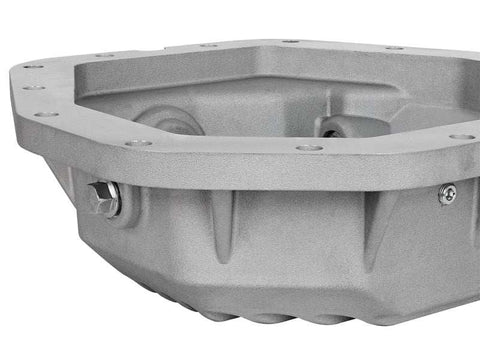 aFe 46-70380 Power Rear Diff Cover Raw Finish 2017 Ford F-350/F-450 V8 6.7L (td) Dana M300-14 (Dually)