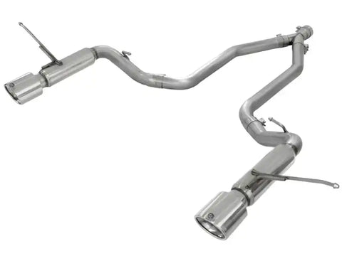 aFe 49-46234 MACHForce XP 14+ Jeep Grand Cherokee V6 3.0L (td) 2.5in DPF-Back 409SS Exhaust w/Resonators