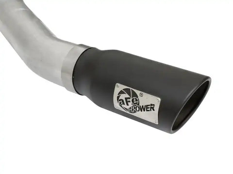 aFe 49-43069-B MACHForce XP SS Exhaust 4in Cat-Back w/ Black Tip 2015 Ford F-150 EcoBoost V6 2.7/3.5Ltt