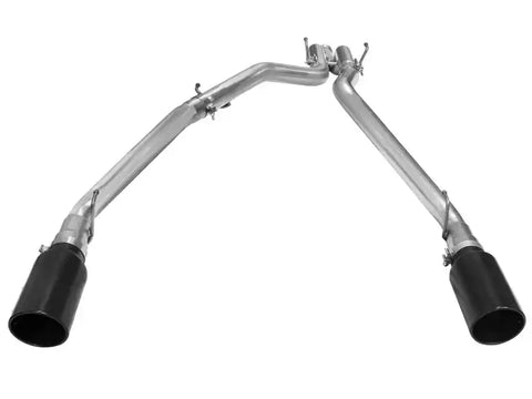 aFe 49-42044-B MACHForce XP DPF-Back Exhaust 3in SS w/ 6in Black Tips 2014 Dodge Ram 1500 V6 3.0L EcoDiesel