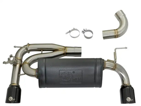 aFe 49-36336-B MACHForce XP Exhausts Axle-Back 12-15 BMW 335i 3.0T (SS w/Black Tips)
