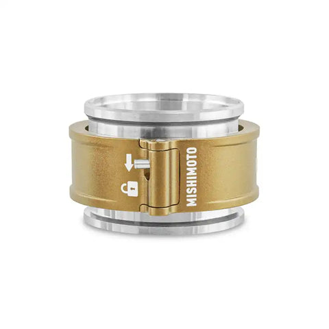Mishimoto 2.5in Quick Release Clamp Assembly - Gold
