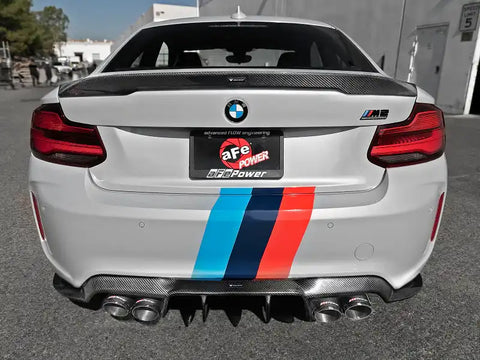 aFe 49-36448-C 20-21 Audi RS6 Avant V8 4L (tt) MACH Force-Xp 3in to 2.5in 304 SS Cat-Back Exhaust w/ Carbon Tip