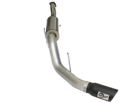 aFe 49-43069-B MACHForce XP SS Exhaust 4in Cat-Back w/ Black Tip 2015 Ford F-150 EcoBoost V6 2.7/3.5Ltt