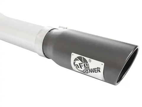 aFe 49-43068-B MACHForce XP SS Exhaust 3in to 3.5in Cat-Back w/ Black Tip 15 Ford F-150 EcoBoost V6 2.7/3.5Ltt