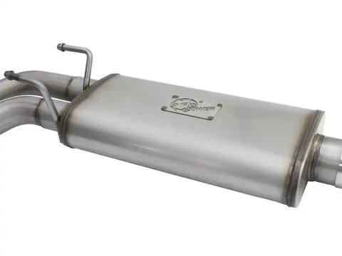 aFe 49-44062-P Rebel Series CB 3in Middle Side Exit SS Exht w/Polish Tips 09-16 Chevy Silverado/GMC Sierra 1500