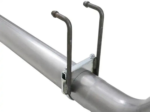 aFe 49-43120-P Power 11-14 Ford F250/F350 6.7L Diesel Rebel XD 4in 409 SS DPF-Back Exhaust System - Pol Tips