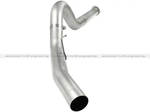 aFe 49-03055 Atlas 5in DPF-Back Aluminized Steel Exh Sys, Ford Diesel Trucks 11-14 v8-6.7L (td) No tip