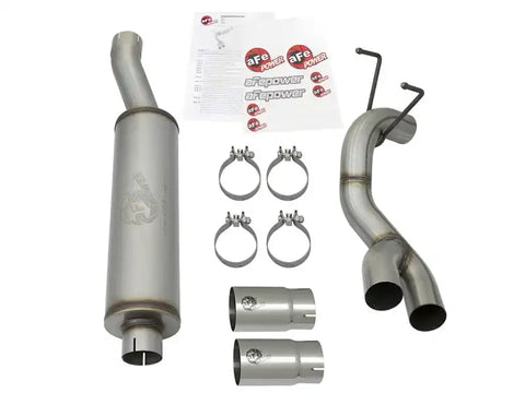 aFe 49-42057-P POWER Rebel Series 3.5in 409 SS Cat Back Exhaust w/Pol Tips 14-17 RAM 2500/3500 V8-6.4L Hemi