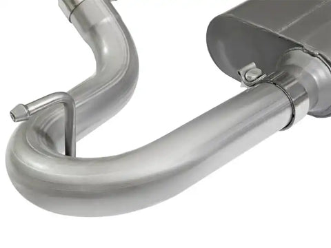 aFe 49-08044-1P Scorpion 2-1/2in Aluminized Steel Cat Back Exhaust 07-17 Jeep Wrangler V6-3.6/3.8L (4 Dr)