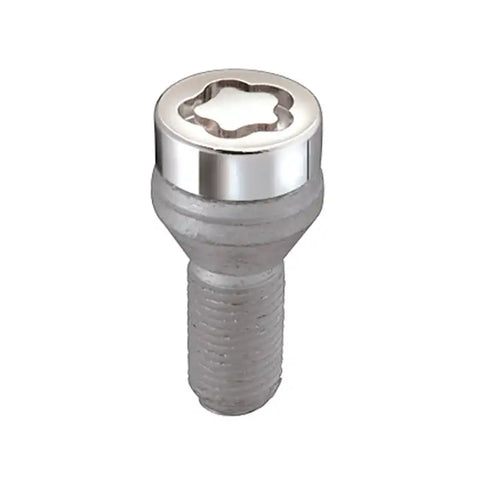 McGard Wheel Lock Bolt Set - 4pk. (Cone Seat) M12X1.5 / 17mm Hex 25.5mm Shank Length Chrome