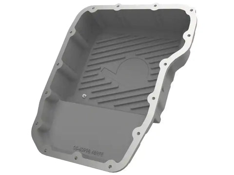aFe 46-71160A Transmission Pan Raw w/ Machined Fins 13-19 Dodge Diesel Trucks L6-6.7L (td)