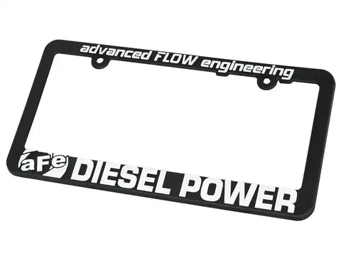 aFe 40-10204 POWER Diesel Performance License Plate Frame