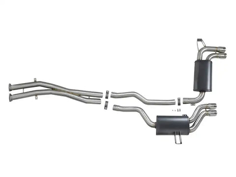 aFe 49-36344-P MACH Force-Xp 2.5in 304 SS Cat-Back Exhaust w/ Polished Tips 01-06 BMW M3