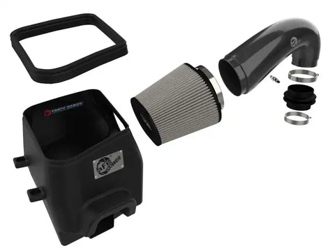 aFe 57-10011D 19-20 Dodge RAM 1500 5.7L Track Series Carbon Fiber Cold Air Intake System w/Pro DRY S Filter